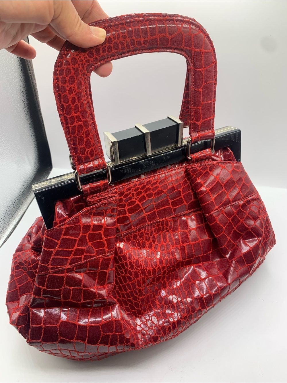 Gail Women’s Labelle Red satchel Handbag
